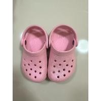 ราคา crocs สีชมพู ของเด็ก Size C7 รุ่นกลิตเตอร์ (24078605518)