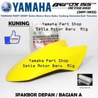 ราคา บังโคลนหน้าส่วนหน้า A Front Aerox 155 Yellow Metallic Original Yamaha (27937908363)