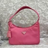 ราคา ส่งต่อ กระเป๋า prada reedition2000 สีชมพู (24435876535)