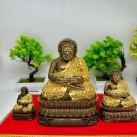 ราคา พระสังกัจจายน์ หน้าตัก 2-3-5นิ้ว แร่เหล็กน้ำพี้ แถมฟรีฐานรอง สีมันปูเพ้นท์ (25829584577)