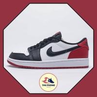 ราคา รองเท้าผ้าใบคุณภาพสูง Air _ Jordan 1 Retro Low OgBlack Toe 2023 CZ0790-106 _ _ Nike _ รองเท้า FULLB (28855099010)