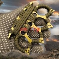 ราคา วันดูเจีย นิ้วเสือ อุปกรณ์ป้องกันตัว ป้องกันหมาป่า เครื่องมือทุบกระจก เครื่องมือหนีรถ ตั้งแคมป์ หัวเข็มขัดสองนิ้ว รองรับ (40467897774)