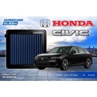 ราคา HURRICANE SLASH กรองอากาศผ้าน้ำเงินรุ่นใหม่ล่าสุด Honda Civic FE HS-0441-BL (24132715872)