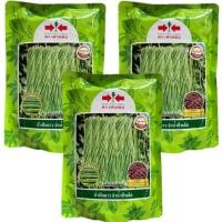 ราคา เมล็ดถั่วฝักยาว ลำน้ำชีพลัส ตราศรแดง ขนาด 100 กรัม และขนาด 500 กรัม (29692824386)