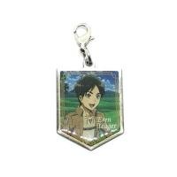 ราคา เอเลน เยเกอร์ (Eren Jaeger) พวงกุญแจการ์ฟตูน attack on titan ผ่าพิภพไททัน งานลิขสิทธิ์แท้นำเข้าจากญี่ปุ่น (1839840160)