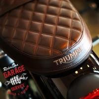 ราคา เบาะแต่ง Triumph ใส่ได้กับรุ่น Bonneville T100 black and T120 black (27676534379)