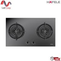 ราคา (Hafele) เตาแก๊ส พลัส ซีรีย์ 2 หัวเตาสีดำ (495.06.186) (27768053951)