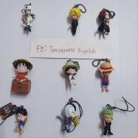 ราคา กาชาปองญี่ปุ่น กาชาปองวันพีช พวงกุญแจวันพีช วันพีชของแท้ #onepiece #ของเล่นวันพีช เซต2 (23137881002)