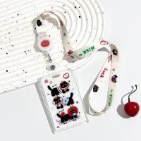 ราคา ซองใส่บัตรลายสัตว์การ์ตูน ซองใส่นักเรียน ซองน่ารักแบบเลื่อนพร้อมสายคล้องซอง (26392865691)