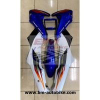 ราคา HONDA BEAT บีท 6 ชิ้น ชุดสี น้ำเงินขาว เฟรมรถ กรอบรถ แฟริ่ง (7317600182)