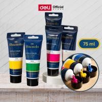 ราคา Deli Finenolo รุ่น EC75 สีอะคริลิคแบบหลอด 75 ml. สีสดใส มี 14 สี จำหน่าย 1 หลอด Acrylic Color (40215412981)