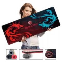 ราคา แผ่นรองเม้าส์ แผ่นรองเม้าส์สปีด เย็บขอบอย่างดี ขนาดใหญ่มาก ขนาด 800x300x2 mm. รองได้ทั้งเม้าส์และแป้นพิมพ์ (15884520227)