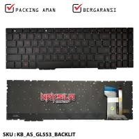 ราคา คีย์บอร์ด ASUS ROG Strix GL553 GL553VD GL553VE GL553VW - RED BACKLIT (40924550587)
