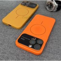 ราคา มีโลโก้Ultra Thin Dark Magnetism Hard เคสกันกระแทกสําหรับ iPhone 17AIR 17 15 14 16 Pro Max การป้องกันเลนส์ (42820453787)