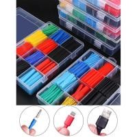 ราคา ท่อหดสายไฟ ท่อหดความร้อน หุ้มสายไฟ หลายขนาด ท่อหดแบบกล่อง ท่อหดกล่อง ท่อหดหุ้มสายไฟ ฉนวนหุ้มสายไฟ ท่อหด สำหรับ สายชาร์จ (25561524872)