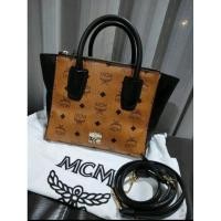 ราคา MCM tote bag small M size มือสองของเเท้ (28255887389)