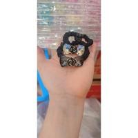 ราคา ขายส่งยางมัดผมโบว์ดอก พาเล่ สวยๆ 5 เส้น (40658818175)