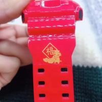 ราคา Casio G-SHOCK ล่าสุด Casio นาฬิกาข้อมือผู้หญิงสีแดง แฟชั่นนาฬิกา Gshock ของแท้ Casio G-Shock, GA-110GB รับประกัน 1 ปี (1773547302)