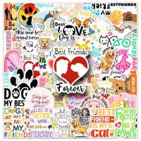 ราคา 50 ชิ้นสัตว์เลี้ยง Best Friends ภาษาอังกฤษ Graffiti สติกเกอร์กันน้ํา DIY สําหรับโทรศัพท์แล็ปท็อปหมวกกันน็อครถสติกเกอร์ Creative Home Decal (27671584762)