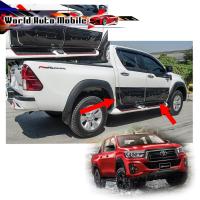 ราคา กาบข้างประตู 4Dr ทรงหมุด โตโยต้า ไฮลัค รีโว้ ล็อคโค สี ดำด้าน Hilux Revo Rocco Toyota 4 ประตู ปี2018-2019 (5479208479)