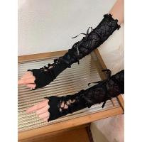 ราคา กิ๊บฮาโลวีน กิ๊บแปลกๆ กิ๊บแม่ชม halloween กิ๊บหนีบผม กิ๊บติดผม กิ๊บดาว ถุงมือยาวสีดำสำหรับHALLOWEEN แบบลายลูกไม้สไตล์LOLITAและBALLET (42172283389)