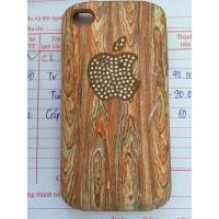 ราคา เคสป้องกัน Iphone 4G/4S พร้อมลายไม้เทียมและหินแท้ (28150067527)