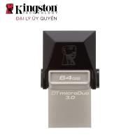 ราคา USB OTG Kingston DataTraveler microDuo DTDUO3 64GB / USB 3.1 Gen 1 (DTDDU3/64GB) (25980814481)