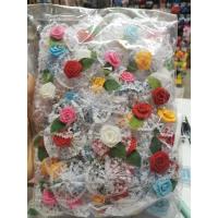 ราคา ลดราคา100ชิ้น โบว์ติดหน้าอก โบว์ผ้าป่า ดอกผ้าป่า ดอกไม้ติดหน้าอก (7559825632)
