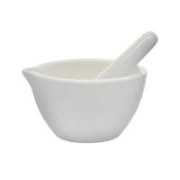 ราคา โกร่งบดยา, ครกและสาก เซรามิก ครกบดเม็ดยา Porcelain Mortar & Pestle Set 275ml (27766725604)