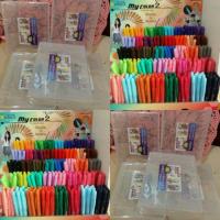 ราคา My color 2 เซทปากกา 40 สี พร้อมกล่องใส (86375888)