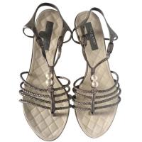 ราคา รองเท้ามือสอง Chanel sandals ของแท้ (9223580786)