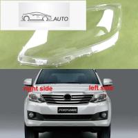 ราคา สําหรับ Toyota Fortuner 2012 2013 2014 ฝาครอบไฟหน้าไฟหน้าเลนส์เปลือก Plexiglass อะไหล่รถยนต์ (24747412244)