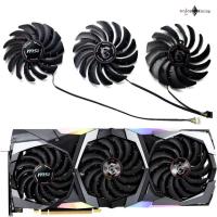 ราคา พัดลมการ์ดจอ MSI GeForce RTX 2070s 2080 2080s 2080Ti GAMING X Trio Graphics Card Cooling Fan PLD10010S12HH (29161050770)