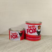 ราคา กาวเหลืองยี่ห้อ Fox กระป๋อง 300g 300gr 300gram และ 600g 600gr 600gram (27392353608)