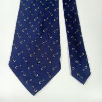 ราคา เนคไทมือสองPlayboy USA Men's Silk Tie Blue Novelty Made in Japan (44214170566)