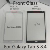 ราคา หน้าจอสัมผัส LCD ด้านหน้ากระจกด้านนอก OCA เลนส์สําหรับ Samsung Galaxy Tab S 8.4 SM- T705 T700 แท็บเล็ตจอแสดงผลเปลี่ยน (29250094006)