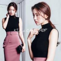 ราคา เสื้อไหมพรมแขนกุดคอปีนผ้านิ่ม (1906669547)