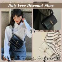 ราคา YSL Saint Laurent/SOLFERINO BOX MM Crossbody Bags/กระเป๋าสะพาย/กระเป๋าสะพายเฉียงหนังวัว 634306 การรับประกันสองปี ของแท้ (42565995178)