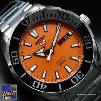 ราคา นาฬิกาข้อมือผู้ชาย Seiko 5 Sports Automatic รุ่น SRPC55,SRPC55K1,SRPC55K1 (25755750824)