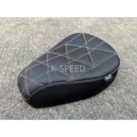 ราคา เบาะแต่ง Diabolus ลายตัดสลับฟันปลา ด้ายบรอนคู่+ด้ายดำคู่ For Honda CT125 (21680006701)