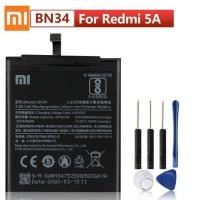 ราคา แบตเตอรี่ Xiaomi Mi Redmi 5A RedMi5A BN34 Authentic โทรศัพท์แบตเตอรี่ 3000mAh (3243761784)