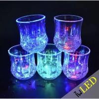 ราคา DEMA แก้วน้ำมีไฟ แก้วเครื่องดื่มติดไฟ LED ไฟติดอัตโนมัติ กระพริบได้ (15391950996)