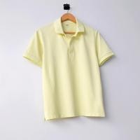 ราคา M เสื้อโปโล UNIQLO เสื้อยืดแขนสั้นคอปกสีเหลืองพาสเทลสีเหลืองนุ่มสีเหลือง (42814338897)