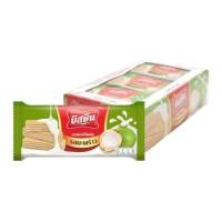 ราคา บิสชิน เวเฟอร์ไส้ครีม รสมะพร้าว 24 ก. x 12 (BISSIN Wafer Coconut Flavor 24 g x 12) (40755836213)