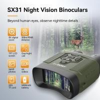 ราคา Svbony SX31 4K Night Vision Goggles 8X ซูมดิจิตอล Night Vision กล้องส่องทางไกลสําหรับความมืดการล่าสัตว์ดู Wildlife (24837209820)