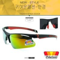 ราคา Polarized แว่นกันแดด แฟชั่น รุ่น 1207 สีดำขาแดงเลนล์ปรอททอง(เลนส์โพลาไรซ์) (276830112)