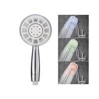 ราคา [พร้อมส่ง] miomare led handbrause ฝักบัวอาบน้ำ ฝักบัวไฟLED เปลี่ยนสีได้ตามอุณหภูมิ ฝักบัวเปลี่ยนสี ฝักบัวสปา (11532936479)