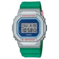 ราคา G-Shock นาฬิกาข้อมือผู้ชาย สายเรซิ่น สีเขียว รุ่น DW-5600,DW-5600EU,DW-5600EU-8A3 (25591855389)