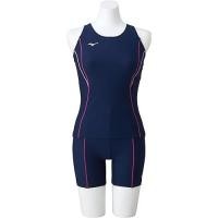 ราคา Mizuno Swim Swim Swim Swimming Practice School ชุดว่ายน้ํา Basic แยก N2Mgac11 Ladies Navy/Pink (40708960446)