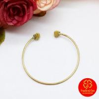 ราคา กำไลทองเหลืองโบราณลายเกลียวขดก้อนหอย ฟรีไซส์ ปรับขนาดได้ตามต้องการ งานทองเหลืองแท้ งานดิบไม่ได้ชุบ ทองเหลืองโบราณ (27791314923)